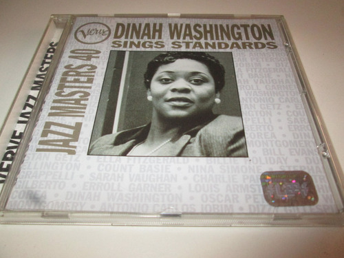 Cd Dinah Washington Sings Standars Verve Germany L53