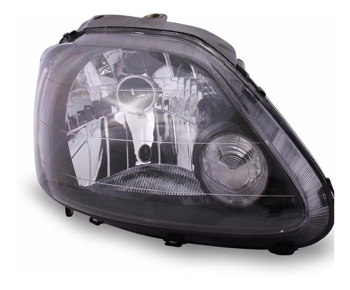 Imagem 3 de 4 de Farol Fox Mascara Negra Spacefox 2005 2006 2007 2008 2009