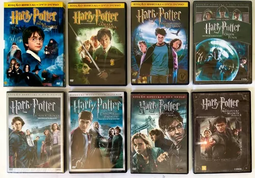 DVDs Filmes - Coleção Completa Harry Potter