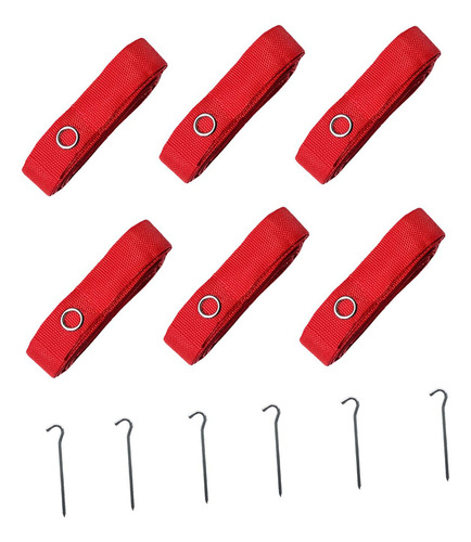 Para Juego De 6 Líneas De Voleibol De Playa Para Demarcar