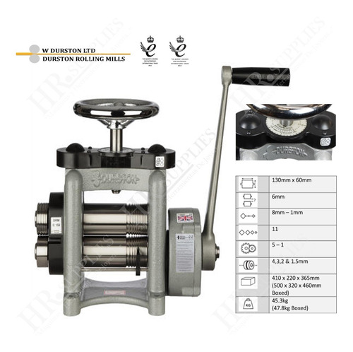 Laminadora Manual C/reductor 130mm  Durston Ltd ®