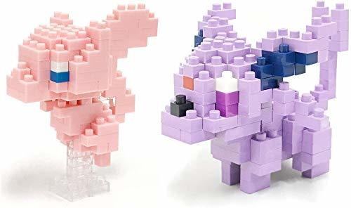 Nanoblocks - Paquete De 2 Juegos - Espeon (eifie En Japón) Y