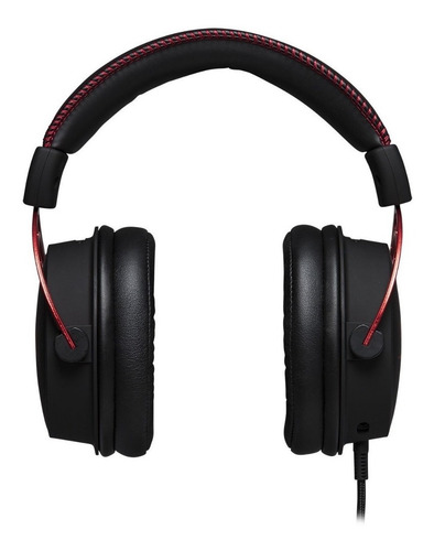 Auriculares gamer HyperX Cloud Alpha HX-HSCA black y red