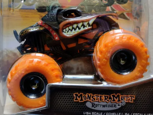 Monster Jam Mutt Rottweiler Escala 1 64 Spin Master Original