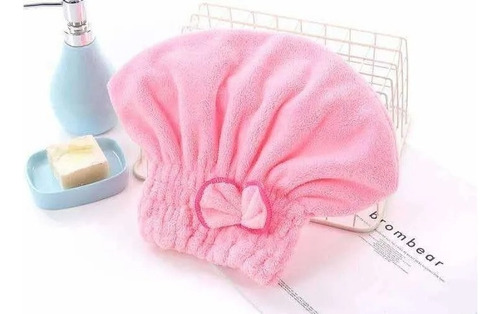 Toalla Para Pelo Turbante Microfibra Para Secar Cabello 2
