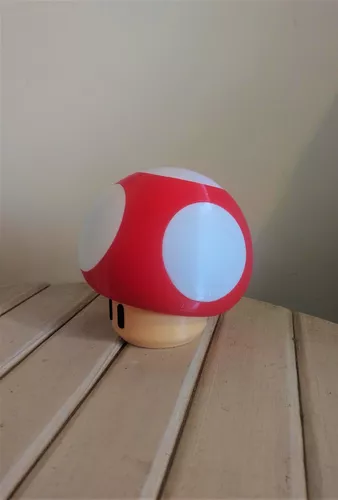 Lámpara Super Mario Súper Champiñón por 21.90 € 