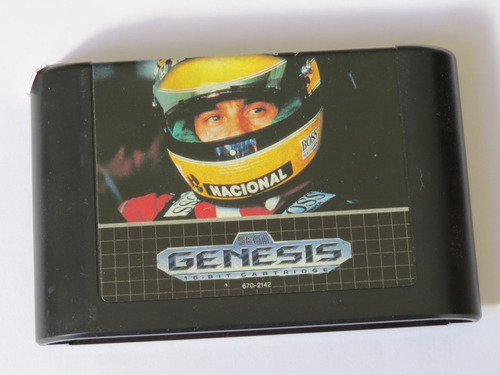 Id 24 Senna Monaco Gp 2 Original  Mega Drive Sega Genesis