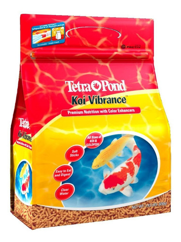 Tetra Pond Koi Vibrance 650gr -alimento Para Peces Estanque