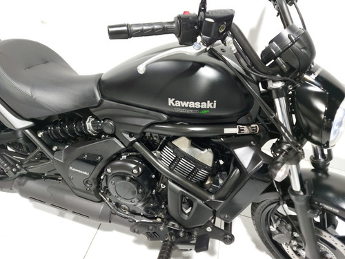 Imagem 5 de 11 de Kawasaki Vulcan S 650 Abs Preta 2020