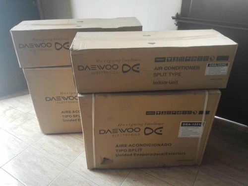 Aire Acondicionado Daewoo 12.000 Btu Con Kit De Instalación
