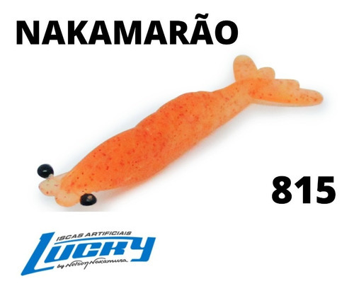  Isca Artificial Nelson Nakamura Nakamarão 9cm Lucky (kit5) Cor Cor 815 - Laranja