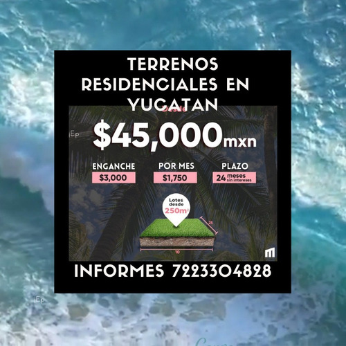Imagen 1 de 14 de Lotes De Terreno De Inversión En Yucatán Cerca De La Playa