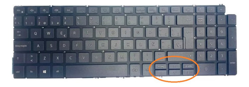 Teclado Dell 15 7590 5584 5590 5593 5594 5598 No Ilumina