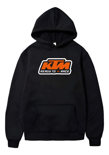 Polerón Canguro Estampado Ktm Algodón
