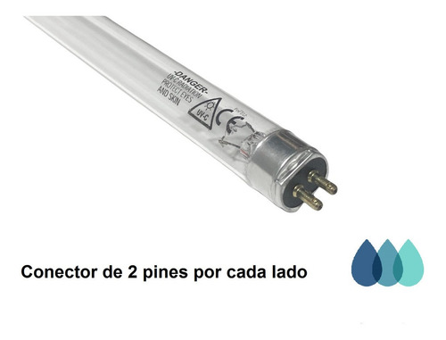 Imagen 3 de 5 de Foco 30 Watts Repuesto Lampara Uv Desinfeccion De Agua 2 Pin