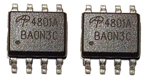 4801a A04801a Mosfet 2p-ch 30v 5a (set 2 Piezas)