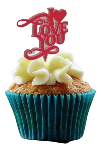 Mini Toppers Cupcakes Amor Love Reposteria Varios Modelos
