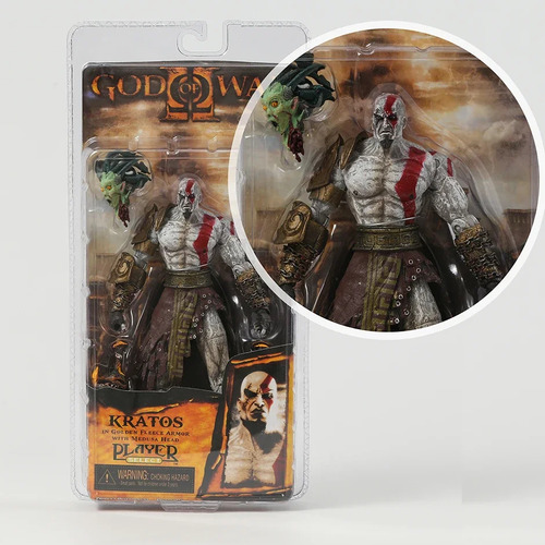 Figura De Acción Kratos God Of War Muñeco Neca Golden Armor