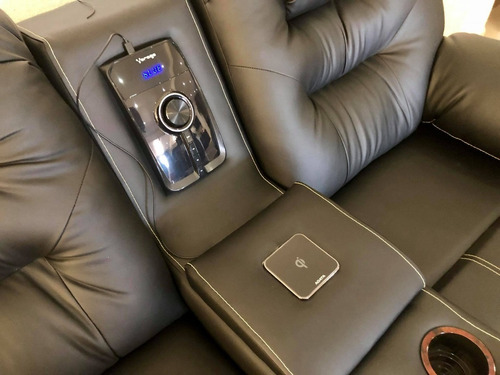 Imagen 4 de 9 de Sillon Reclinable Electrico Con Audio Y Carga Inalambrica