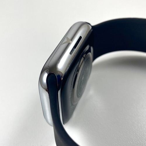 Malla Smart Watch 42 44 Mm Silicona Negro 4.2 Cm