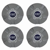 Comprar 04 Calota Tampa Pu002F Roda Kromma Kr1630 Fiat Aro 15 17 Grafite