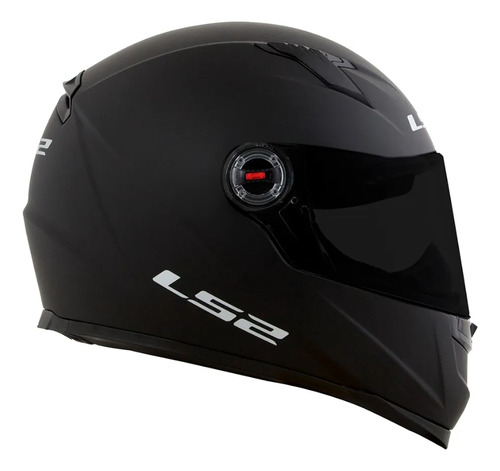 Capacete Ls2 Ff358 Monocolor Preto Fosco Tamanho Do Capacete Xs Pp 53 54