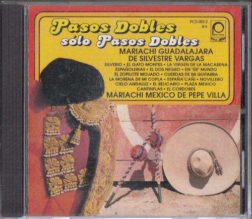 Pasos Dobles. Cd Original Usado  Qqa. Be.