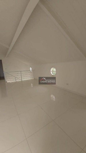 Imagem 21 de 30 de Casa Triplex Com 3 Dormitórios Suítes, Piscina, Recém Construído, 380 M² - Venda Por R$ 1.760.000 Ou Aluguel Por R$ 11.500/mês - Aparecida - Santos/sp - So0142