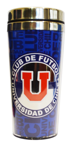Mug Térmico Club U De Chile Producto Original 470ml 
