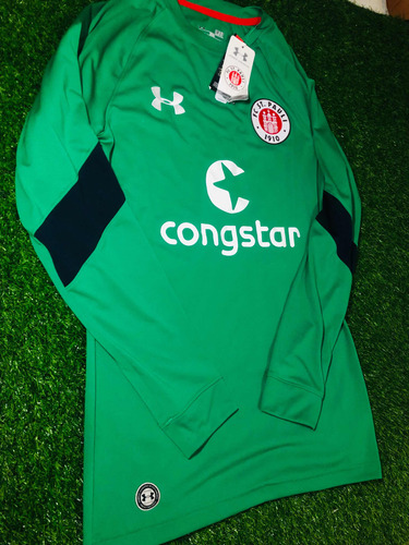 Jersey St Pauli Under Armour Verde Alemania Tall S Rara