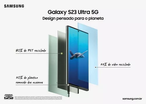 Smartphone Samsung Galaxy S23 256GB Verde 5G 8GB RAM 6,1” Câm Tripla +  Selfie 12MP - Galaxy S23 - Magazine Luiza