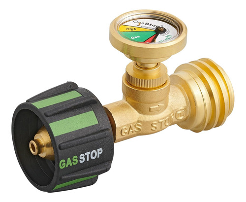 Gasstop - Medidor De Tanque De Propano Con Apagado De Emerge