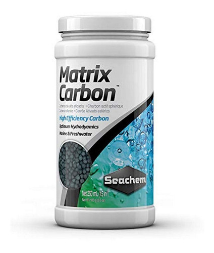 Material Filtrante Matrix Carbon Activado Seachem 250ml