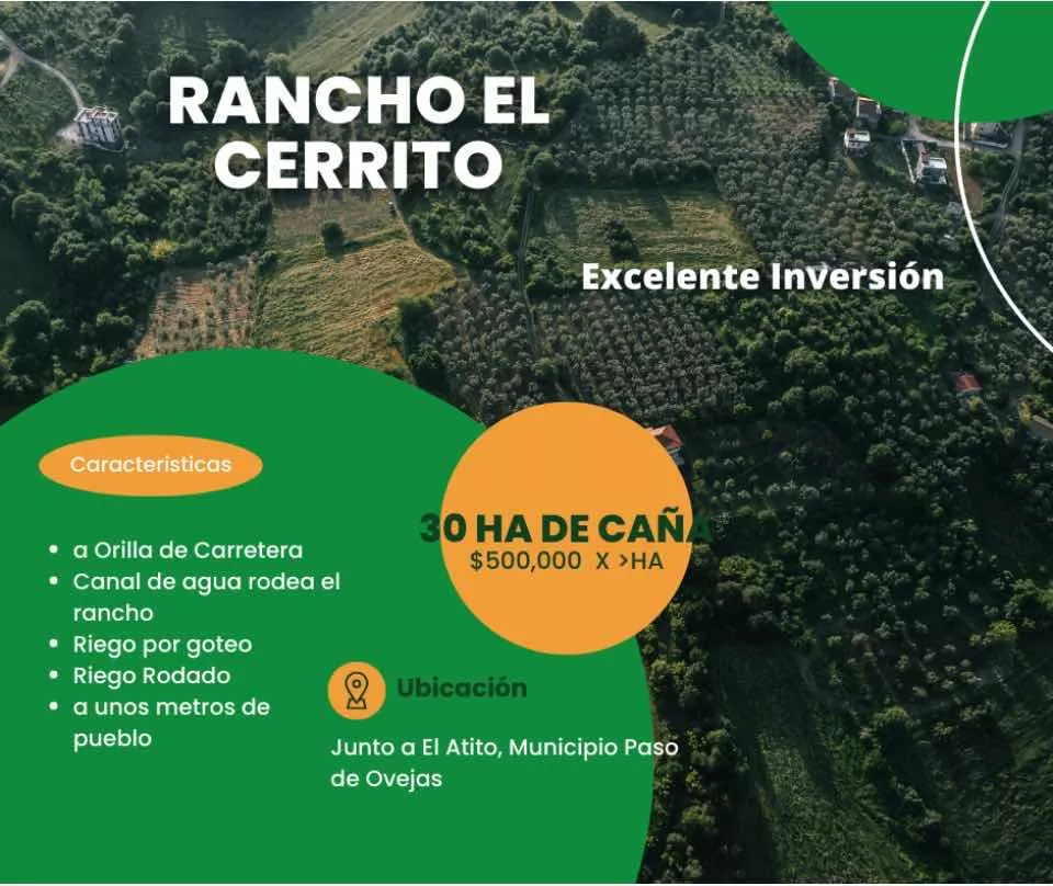 Rancho Cañero Excelente Oportunidad De Inversión