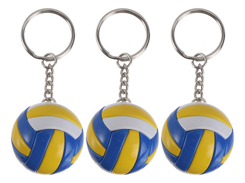 Llavero De Voleibol, 3 Piezas