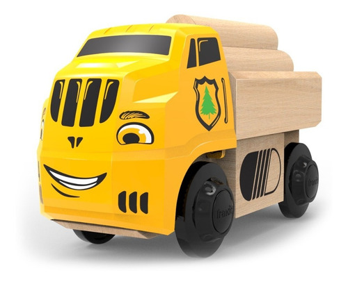 Imagen 1 de 7 de Trencity Camión De Madera Tronky - Camiones Juguetes