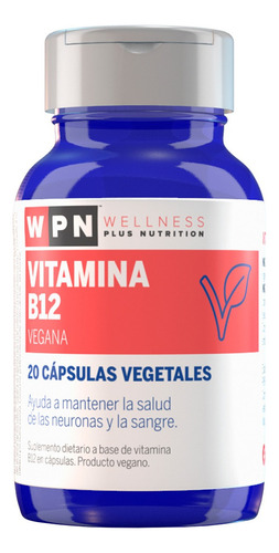 Wpn Wellness X2 Vitamina B12 Suplemento Dietario 20cap
