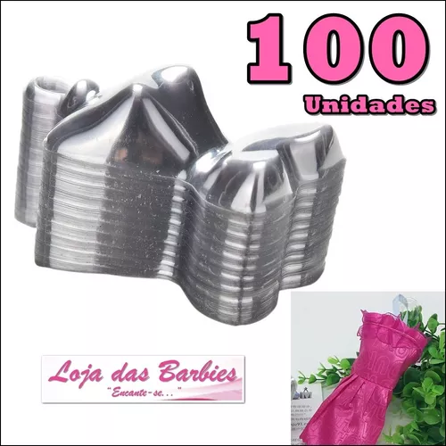 Kit 3 Manequim Para Boneca Barbie Expositor Roupas