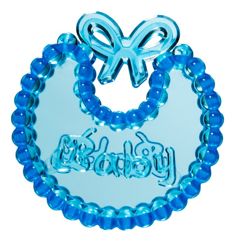 Estuches Para Baby Shower Recuerdos Dulceros Azul 30pz.