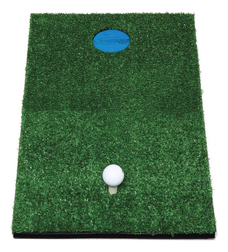 Alfombra Practica Golf Evo + 18 Pelotas Plásticas Simil Golf