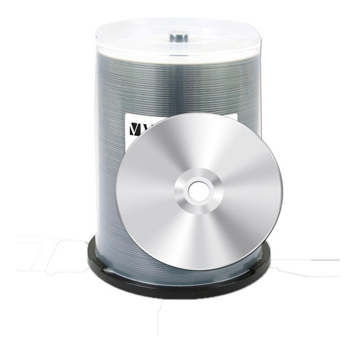 Cd Dvd Imprimibles Silver Diamond Profesionales Inkj Fullfac