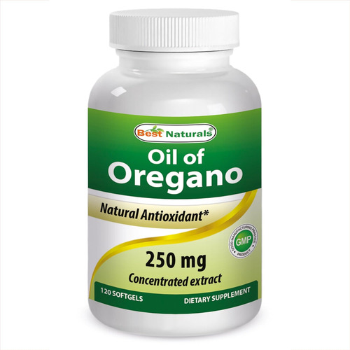 Aceite De Oregano De 250 Mg Best Naturals 120 Capsulas