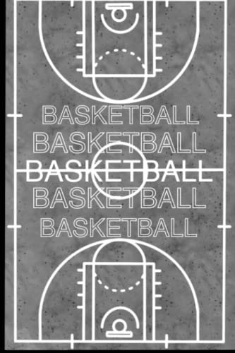Baloncesto: Playbook 120 Páginas, Tamaño 15,24 X 22,86 Cm
