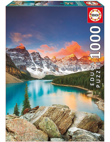 17739 Lago Moraine Banff Canada Rompecabezas 1000 Pzas Educa