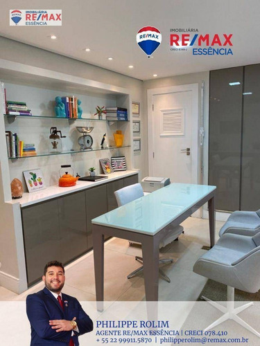 Imagem 1 de 21 de Sala, 53 M² - Venda Por R$ 250.000,00 Ou Aluguel Por R$ 2.000,00/mês - Praia Campista - Macaé/rj - Sa0004
