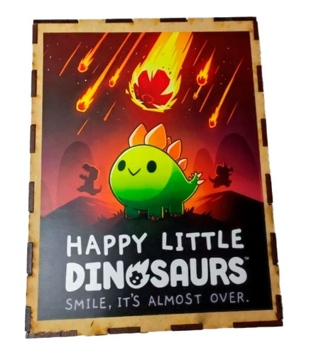 Happy Little Dinosaurs + Expansion Juego De Mesa Artesanal