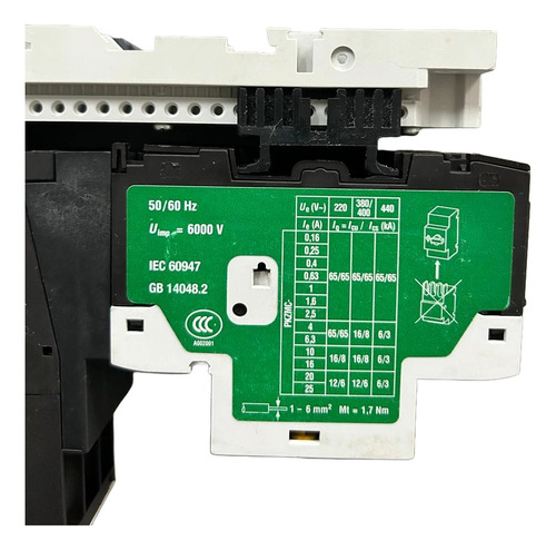 Conjunto Partida Direta 20a25a-220v Msb-d-25 M25 Eaton