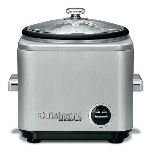 Panela Elétrica Cuisinart - Rice Cooker Steamer - Inox Cor Prateado Frequência 110 220V