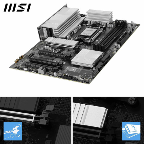 Msi Pro B850 -p Wifi Placao, Atx - Admite Procesadores Amd R