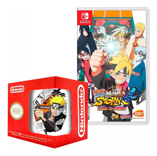 Naruto Road To Boruto Nintendo Switch Y Taza 2